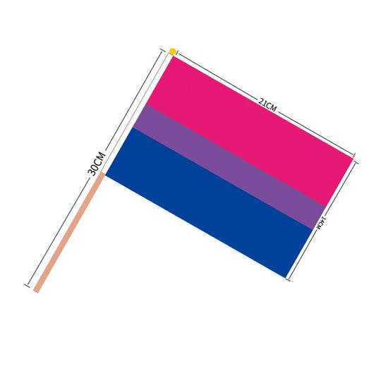 BISEXUAL PRIDE HAND FLAG