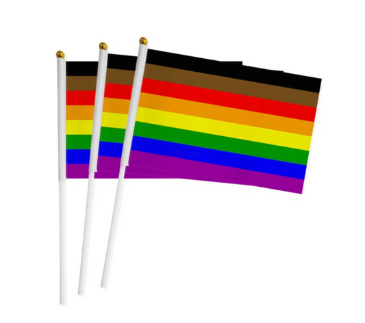 RAINBOW PRIDE HAND FLAG